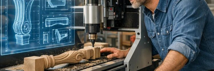 Vom Entwurf zum Präzisionsteil: Wie digitale Werkzeuge die Möbelherstellung revolutionieren